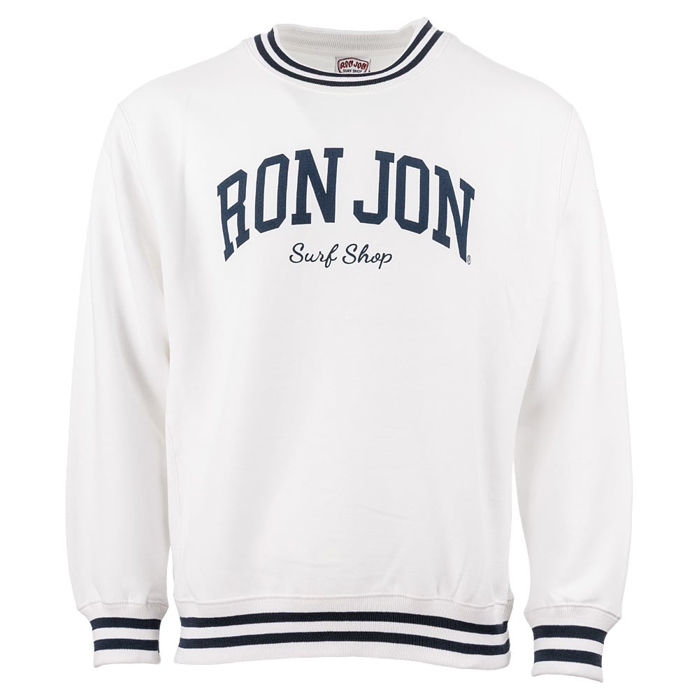10490578001-ron-jon-white-varsity-crew-sweatshirt-front