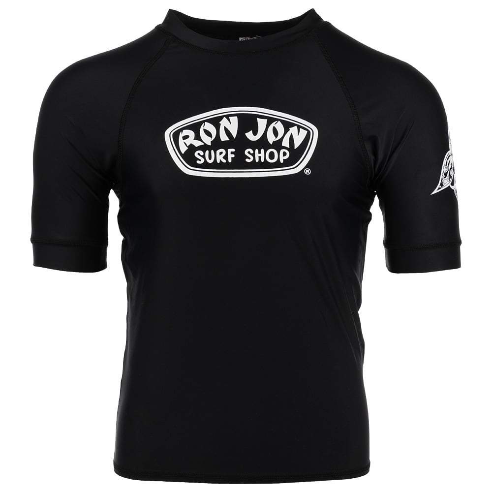 10760085000-ron-jon-mens-black-rash-guard-with-skulls-2026-front