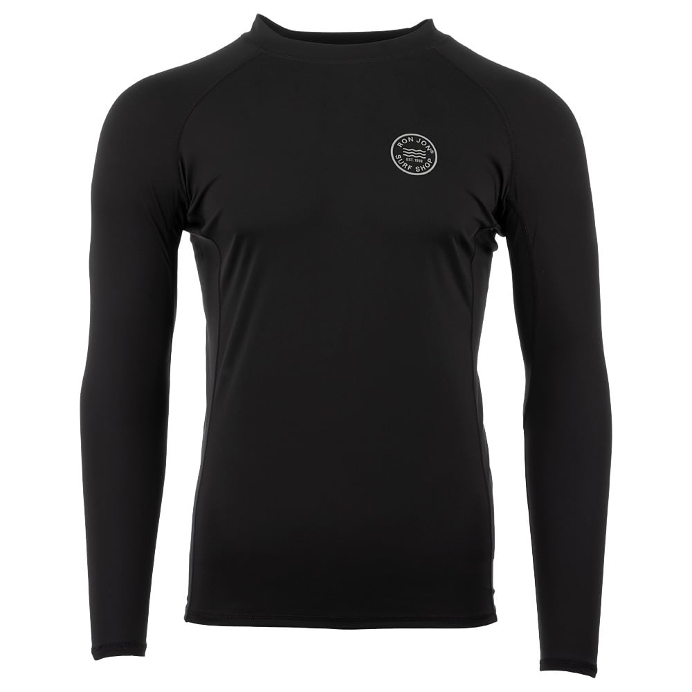10760099000-ron-jon-men-vector-black-ls-rash-guard-front