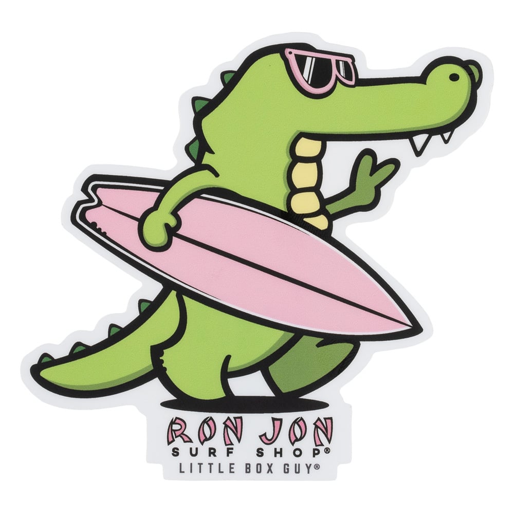 10800427000-ron-jon-lbg-surfing-gator-with-shades-sticker-front