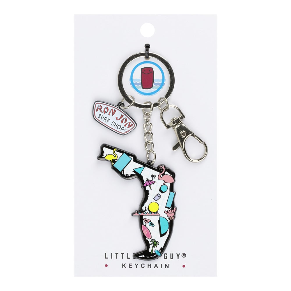 10860600000-ron-jon-shape-of-florida-keychain-front