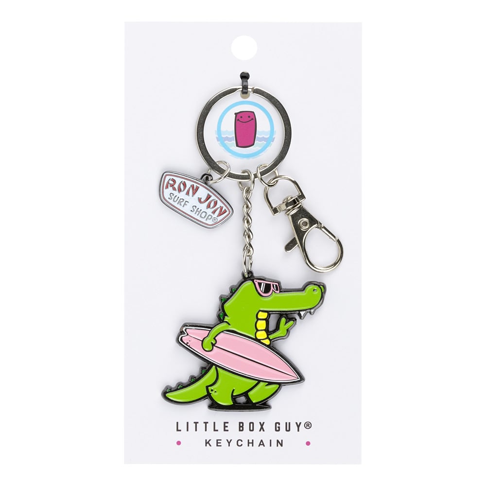 10860604000-ron-jon-lbg-surfing-gator-keychain-front