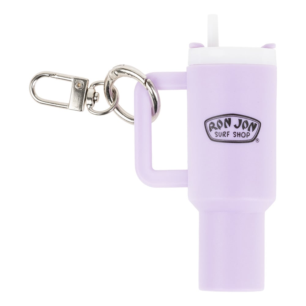 10860679000-ron-jon-lavender-tumbler-keychain-front