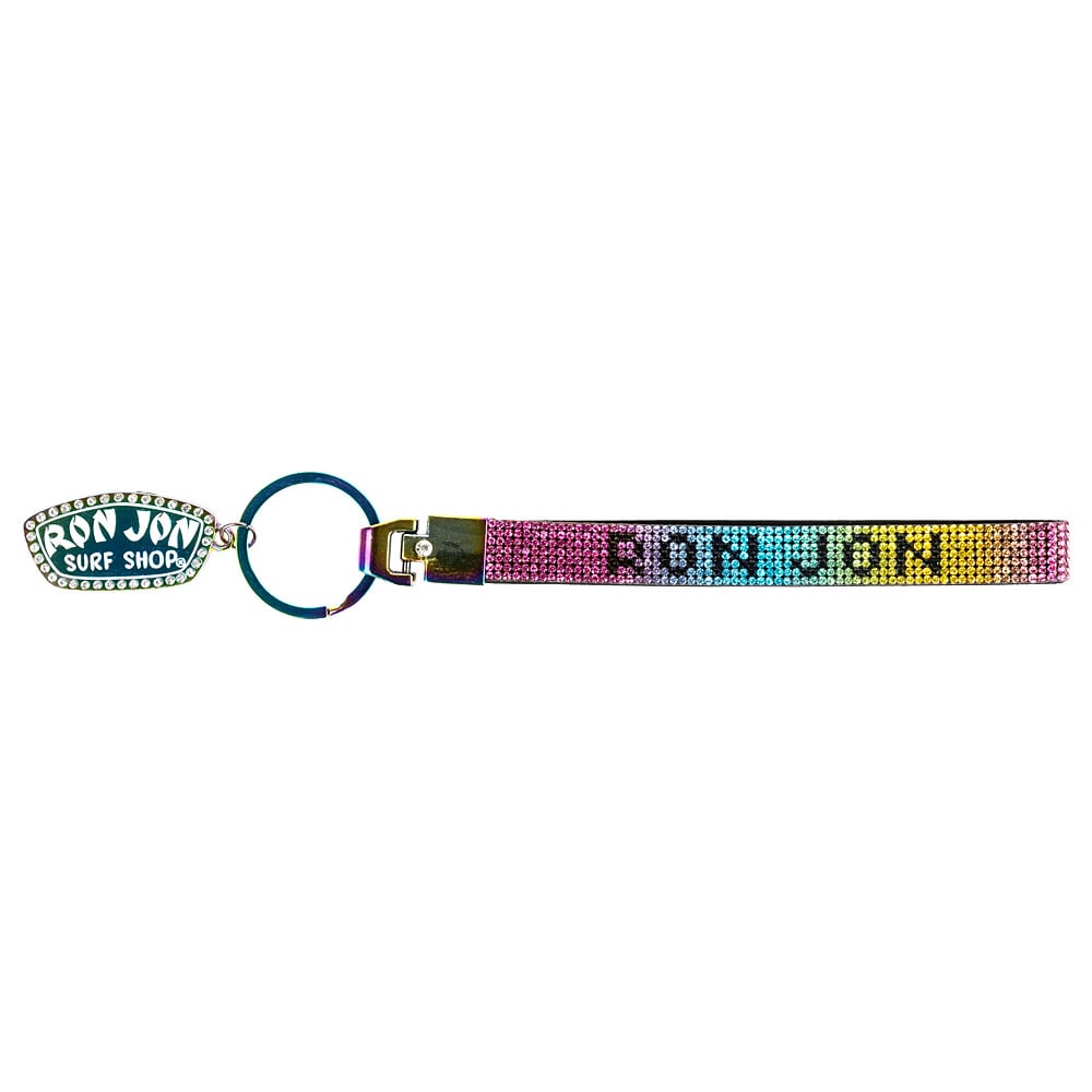 10860705000-ron-jon-rainbow-wristlet-keychain-front