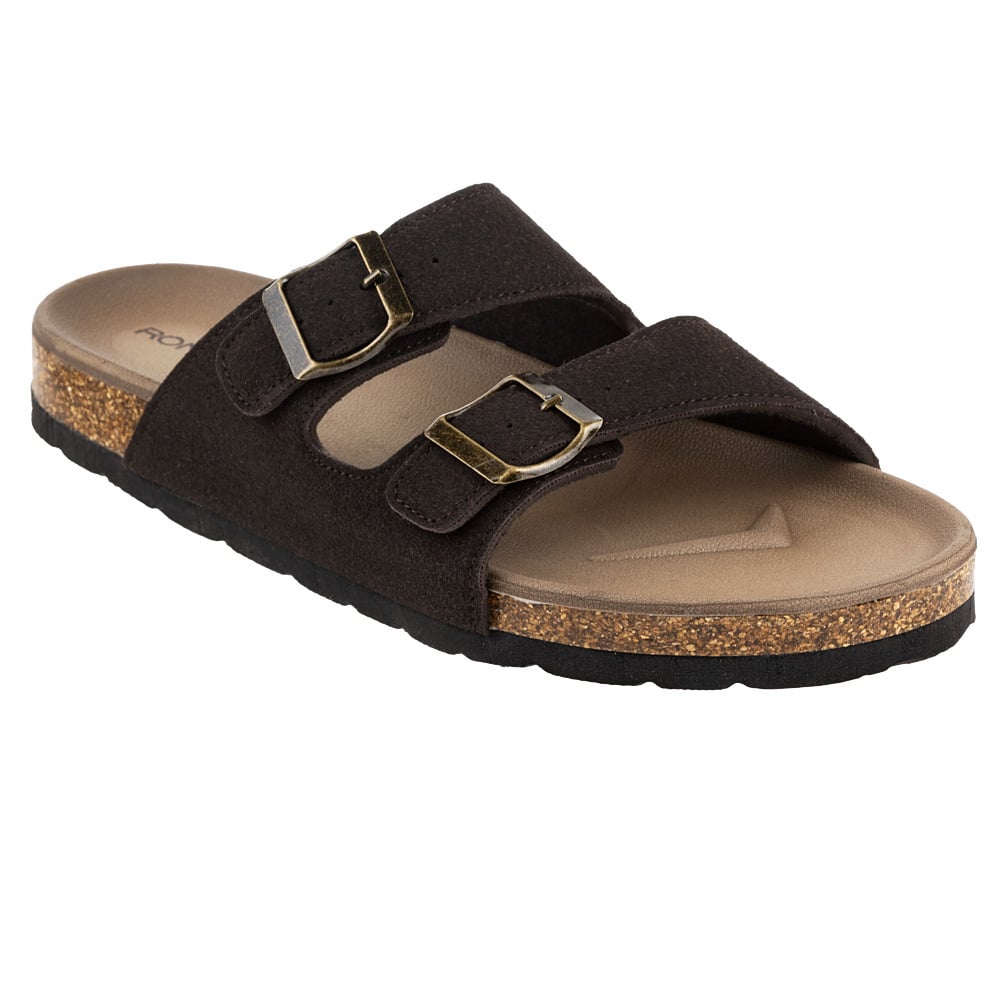 10870137005-ron-jon-mens-phoenix-II-dark-brown-sandals-angled