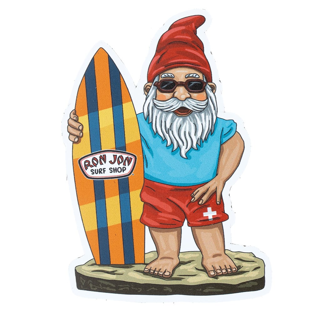 10950222000-ron-jon-gnome-car-magnet-front
