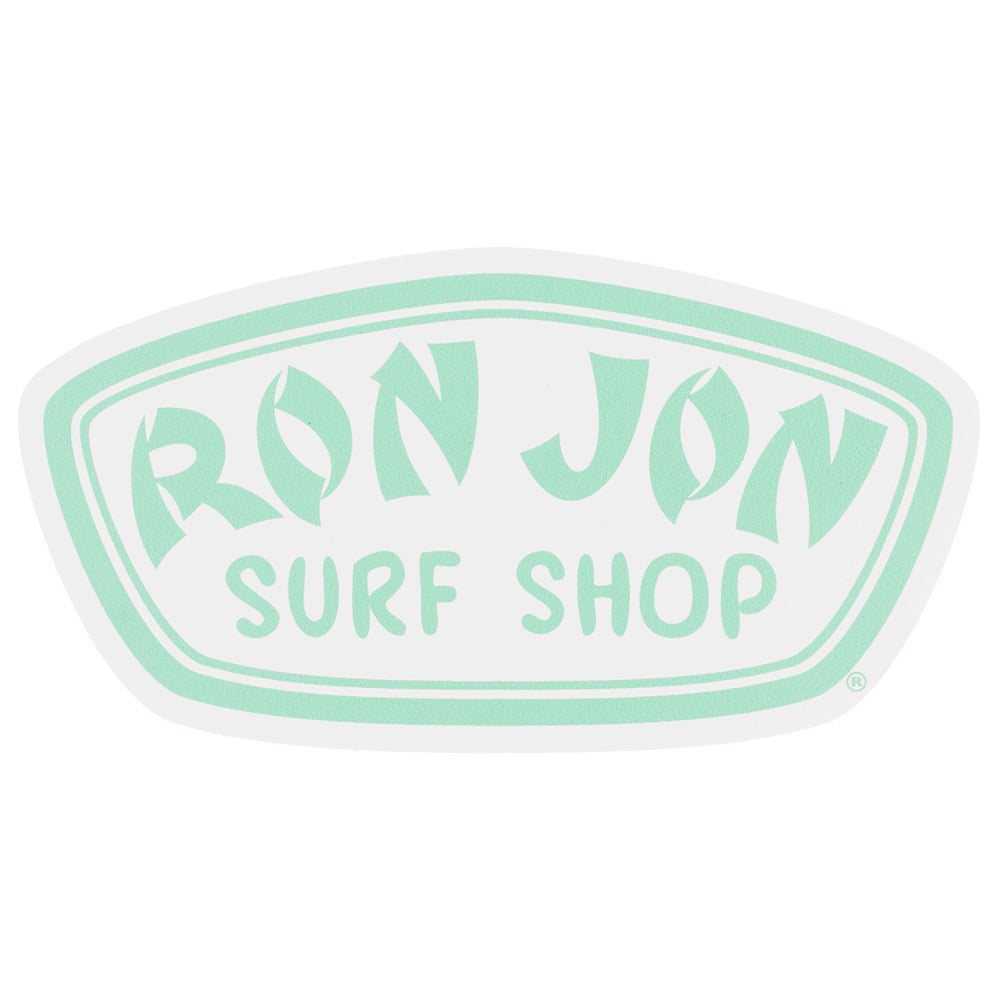 10950274000-ron-jon-small-green-white-auto-magnet-front