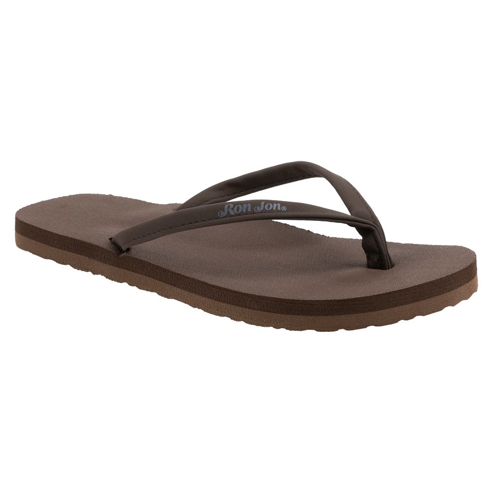 11000093005-ron-jon-womens-brown-thin-strap-sandals-angled
