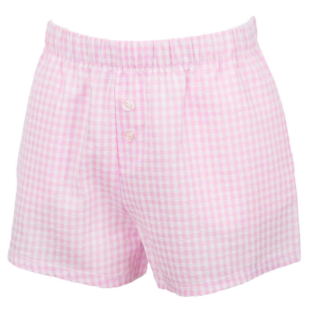11560048040-pink-ron-jon-kids-gingham-shorts-front