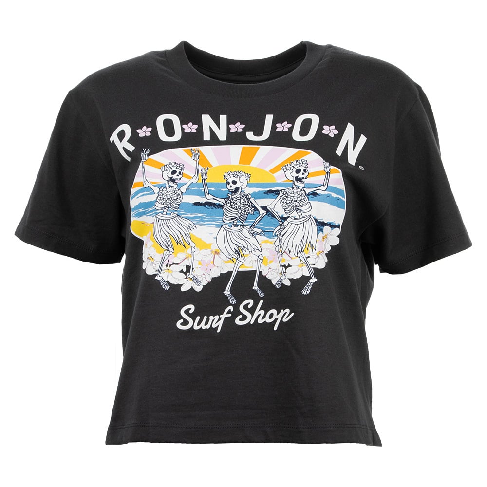13340930095-black-ron-jon-womens-dancing-skellies-crop-top-front