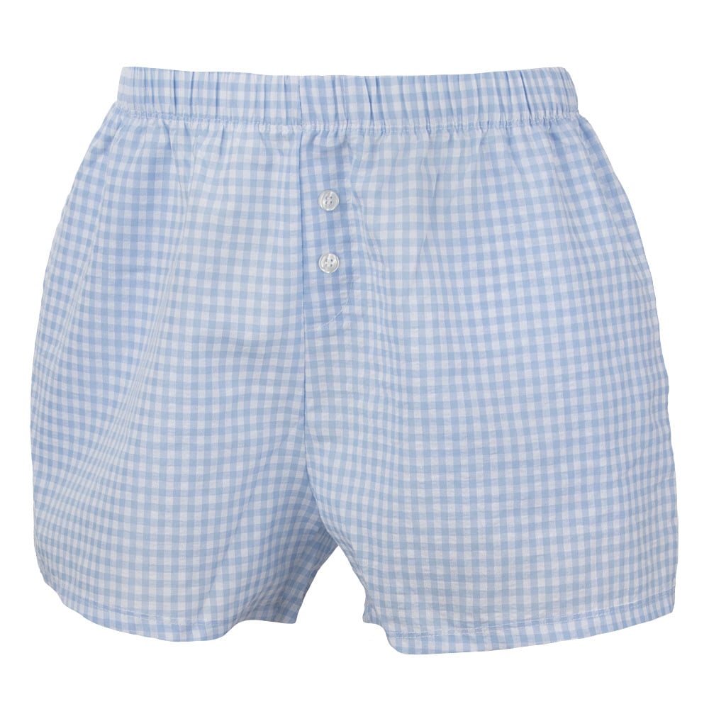13360220080-blue-ron-jon-womens-gingham-shorts-front